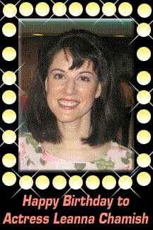 Happy Birthday Leanna Chamish